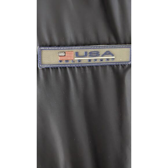 Vintage Polo Sport Reversible Jacket L Navy Green 90s Ralph Lauren USA Flag Rare - Picture 14 of 16